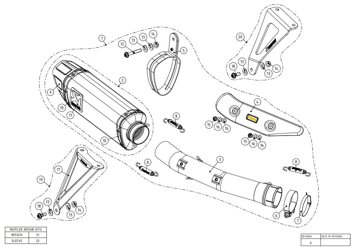 アクラポビッチ スリップオンライン（カーボン） ホンダ CBR1000RR-R SC82（20-23） S-H10SO24-APC 