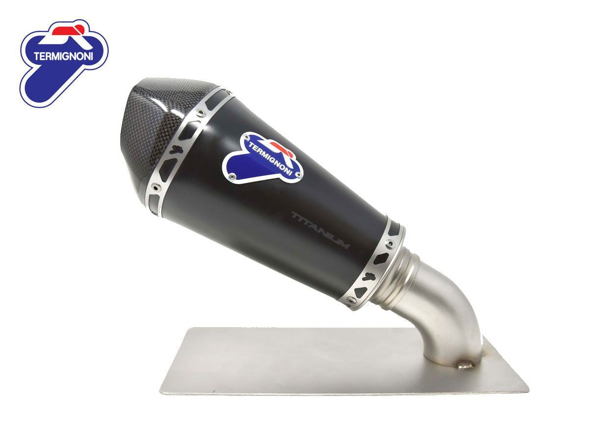 ターミニョーニ スリップオンキット コニカル ブラック カワサキ ZX-10 R/RR (21-25) 