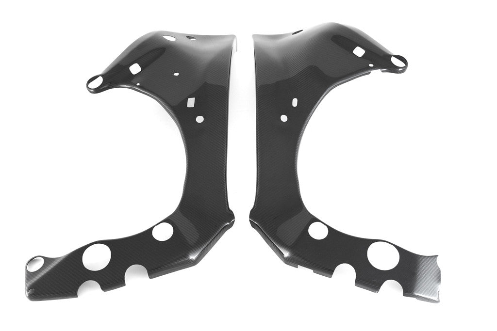 フルシックスカーボンフレームカバー ヤマハ YZF-R1/M RN32、RN49 & RN65 (15-25) 