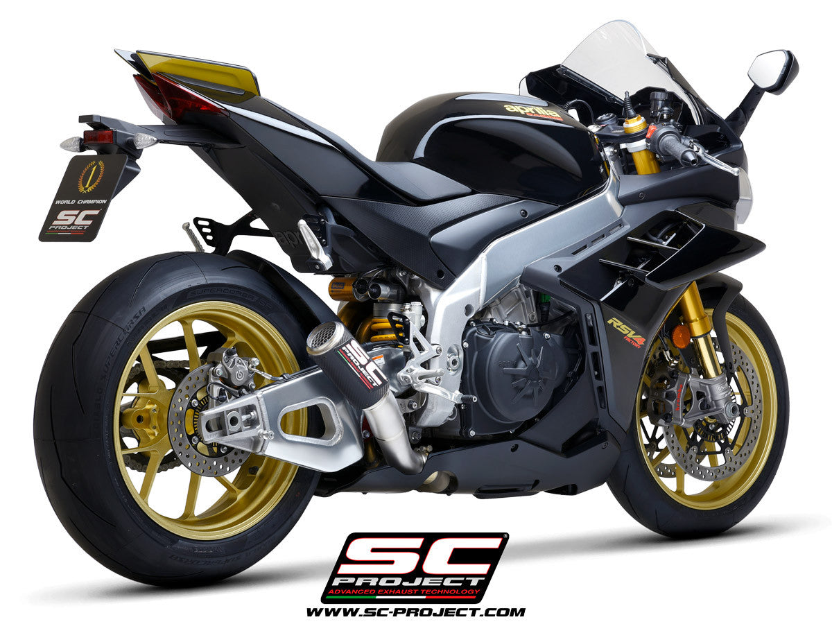 SC-Project スリップオン CR-T Aprilia RSV4 1100 ファクトリー (21-25) A27A-T36 
