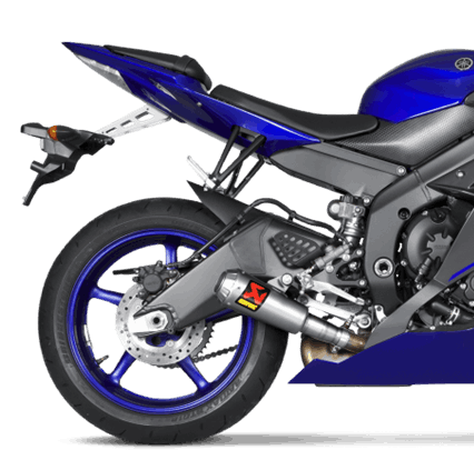 アクラポビッチ スリップオンライン（チタン）ヤマハ YZF-R6（06-25）S-Y6SO10-AHBT 