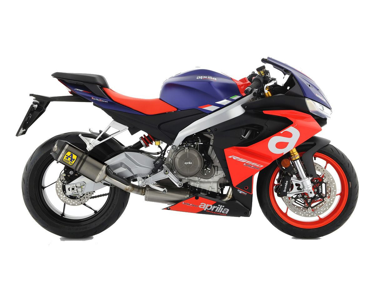 アロー スリップオン インディ レース チタニウム アプリリア RS 660 (20-25) 71929PK 