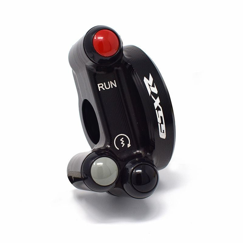 スズキ GSX-R 1000 (17-23) 用の JetPrime ガスグリップハウジングとハンドルスイッチ JP ACC 011 