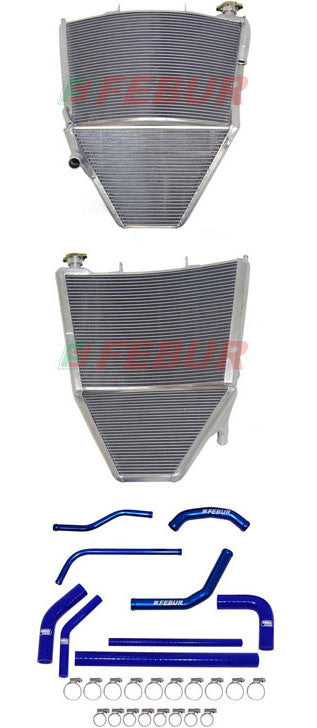 レーシングウォーターラジエーター Febur Kawasaki ZX-10 R (11-15) FE1297S 