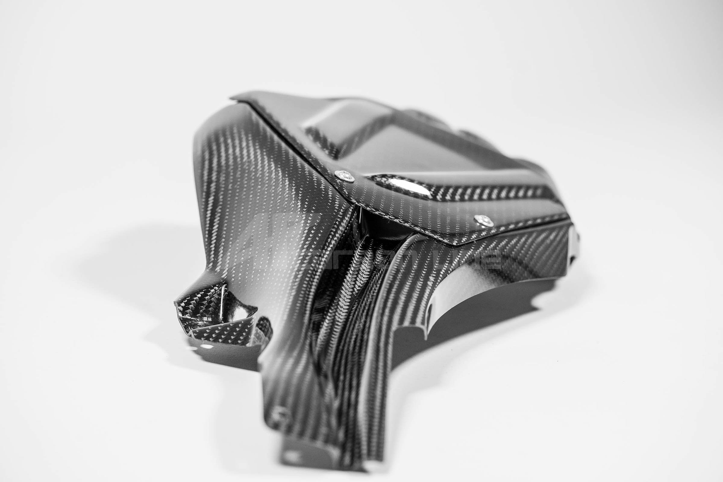 ECUカバー（冷却ダクト付き）200g APカーボンライン ヤマハ YZF-R1/M RN65（20-25） 