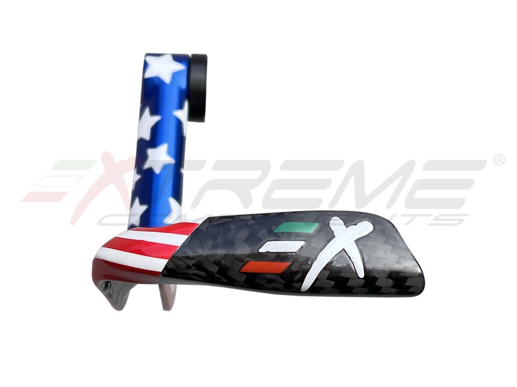 ブレーキレバーガード "USA" ブレーキヘブリガード Ø14mm から Ø19mm カーボン GP EVO エクストリームコンポーネンツ 