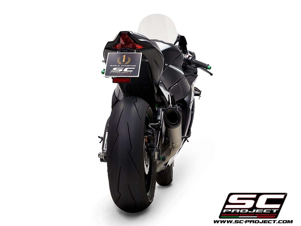 SC-Project スリップオン S1 + KAT交換パイプ Kawasaki ZX-10 R/RR (16-20) K22A-DET41T 