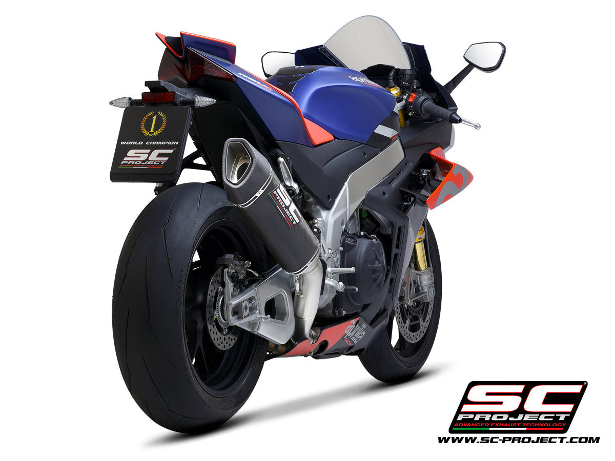 SC-Project スリップオン SC1-R (350mm) Aprilia RSV4 1100 ファクトリー (21-25) A27A-T93 