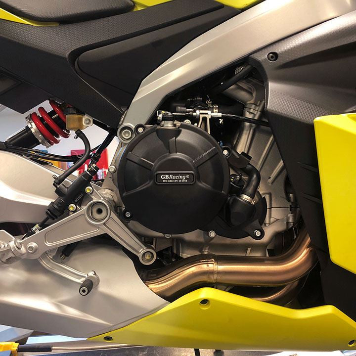 GBRacing製のクラッチプロテクター保護カバー Aprilia RS 660 (20-25) 