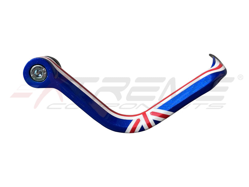 ブレーキレバーガード "UK" ブレーキヘブレースポーツ用 直径14mmから直径19mmまでのカーボンGP EVOエクストリームコンポーネンツ 