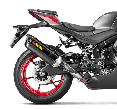 アクラポビッチ スリップオンライン（カーボン）スズキ GSX-R 1000（17-23） S-S10SO12-HRC 