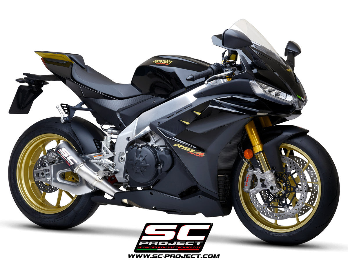 SC-Project スリップオン CR-T Aprilia RSV4 1100 ファクトリー (21-25) A27A-T36 