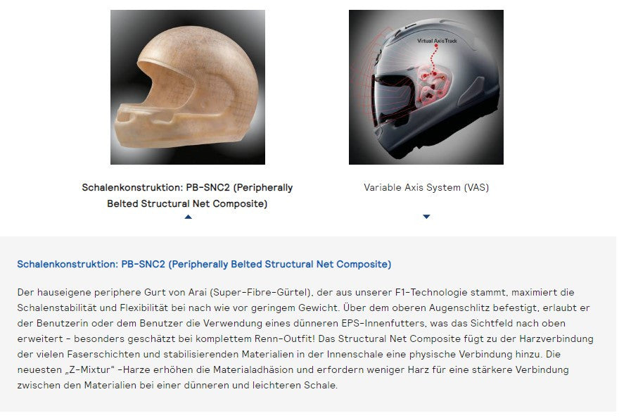 Arai RX-7V Evo Helm Samurai