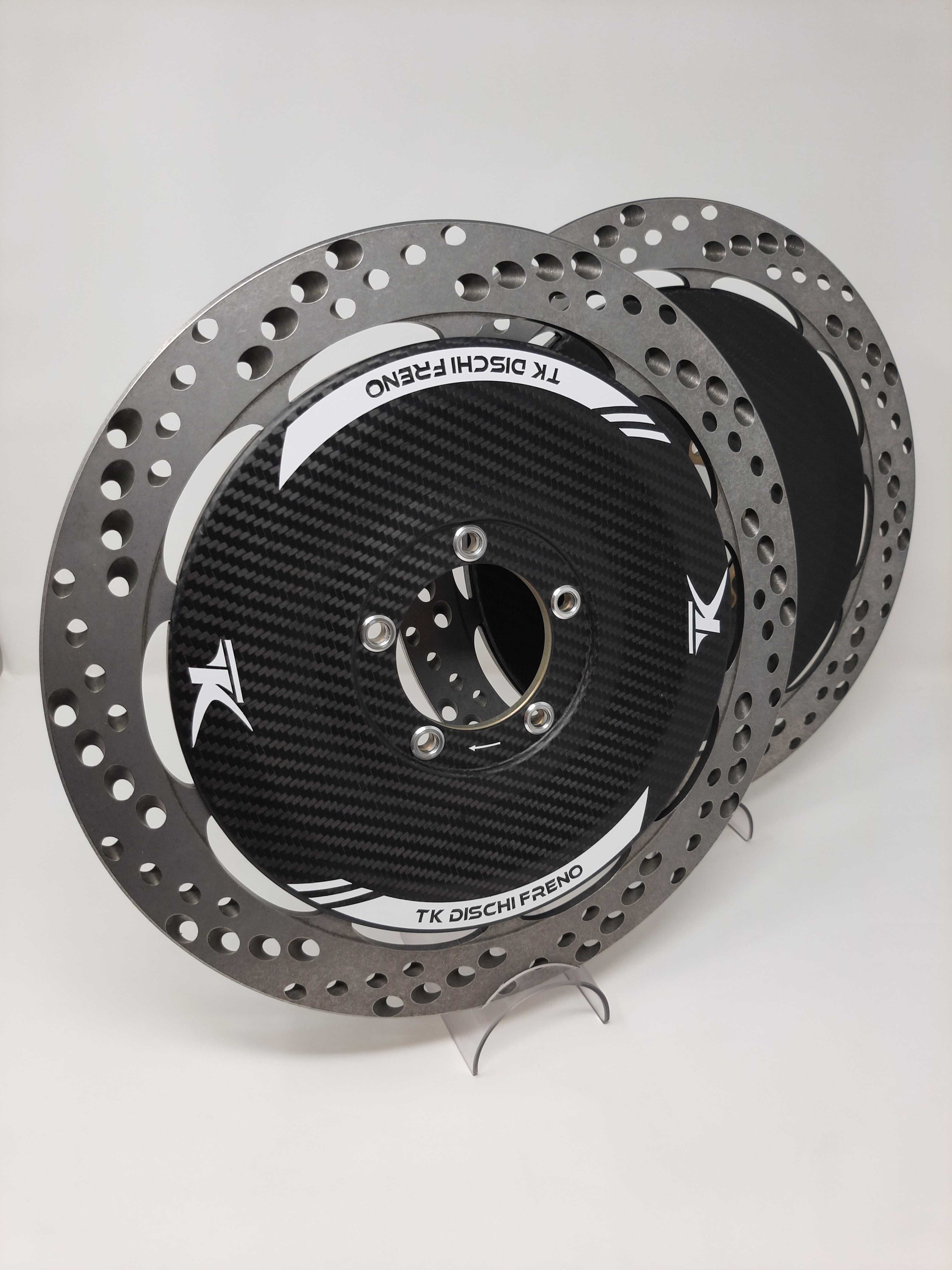 TKカーボンブレーキディスクカバー Ducati Panigale V4/S (18-24) 