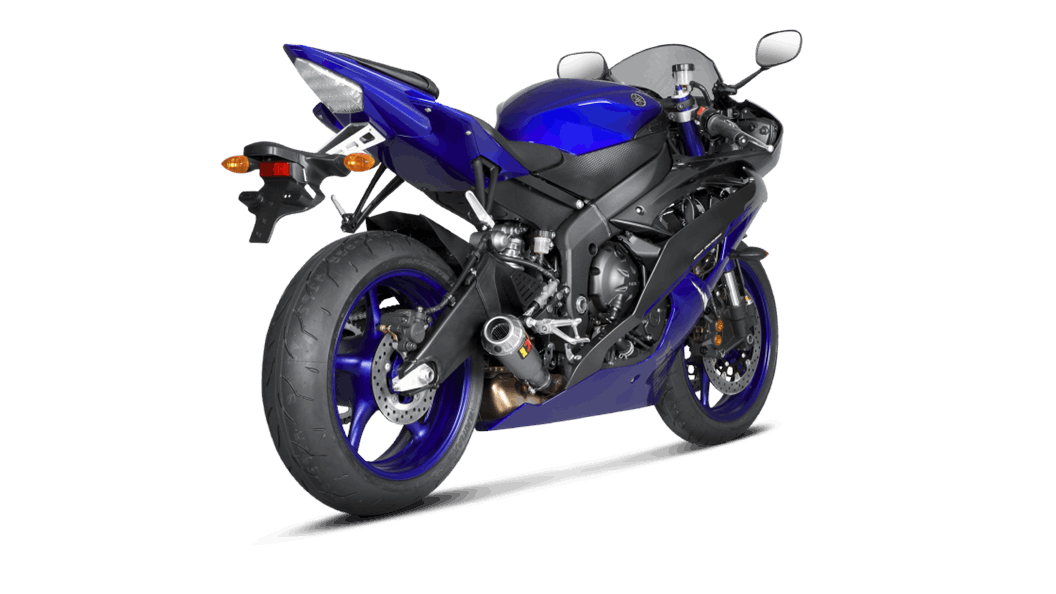 アクラポビッチ スリップオンライン（チタン）ヤマハ YZF-R6（06-25）S-Y6SO10-AHBT 