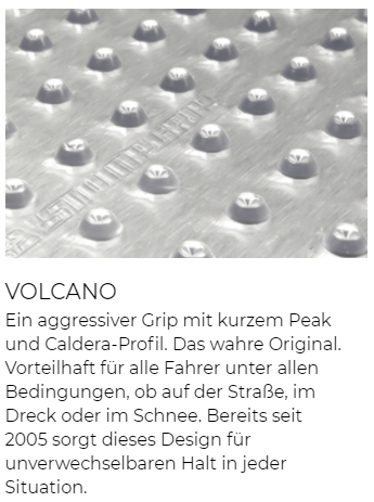 スタンプグリップ ヴルカーノ トラクションパッド ヤマハ YZF-R1 RN22 (09-14) 55-10-0007 