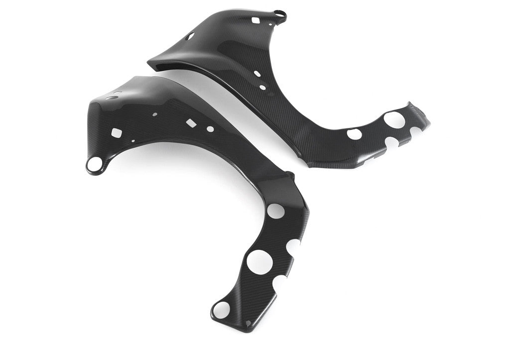 フルシックスカーボンフレームカバー ヤマハ YZF-R1/M RN32、RN49 & RN65 (15-25) 