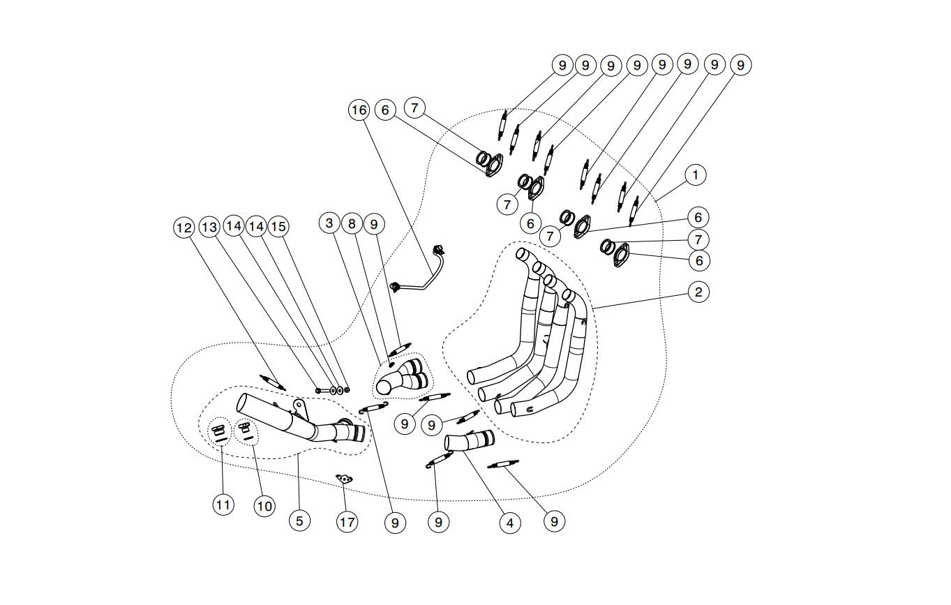 アクラポビッチ クランプ (ステンレス) スズキ GSX-R 1000 (17-23) E-S10R6 