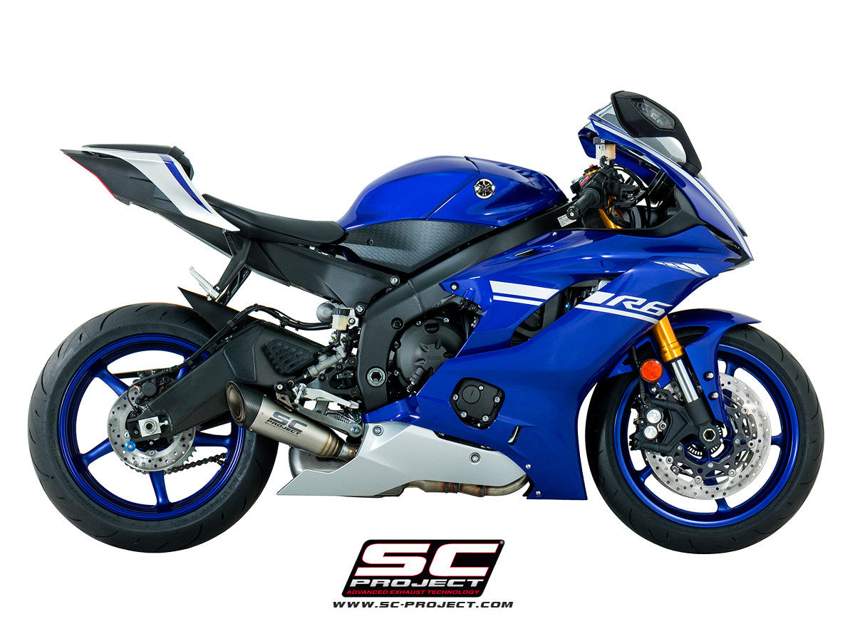 SC-Project スリップオン S1 ヤマハ YZF-R6 RJ27 (17-25) Y21A-L41T 