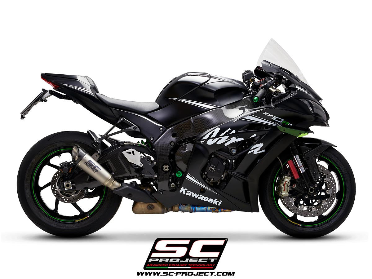 SC-Project スリップオン S1 カワサキ ZX-10 R/RR (16-20) K22A-41T 