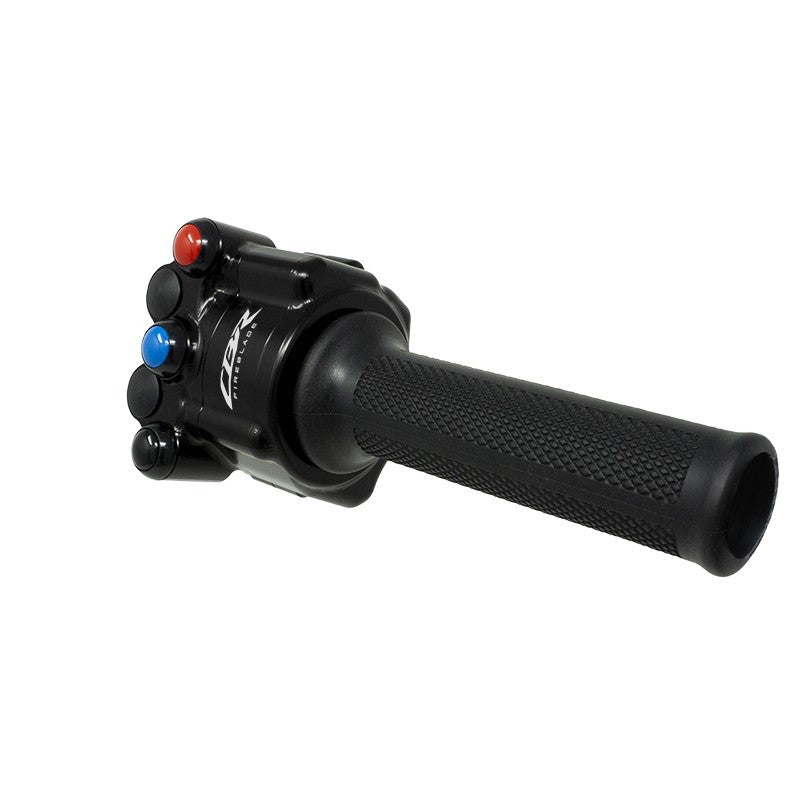 ホンダ CBR 1000 RR SC77 (17-19) 用 JetPrime のガスグリップハウジングとハンドルスイッチ JP ACC 017 