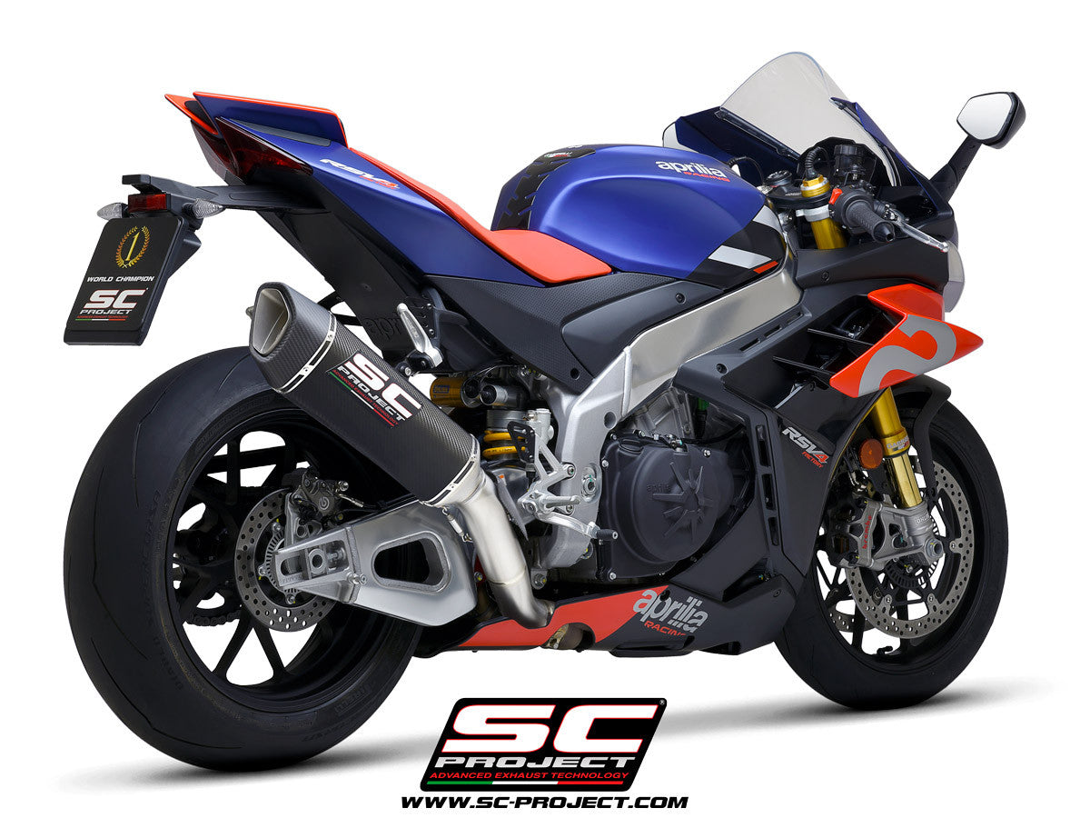 SC-Project スリップオン SC1-R (350mm) Aprilia RSV4 1100 ファクトリー (21-25) A27A-T93 